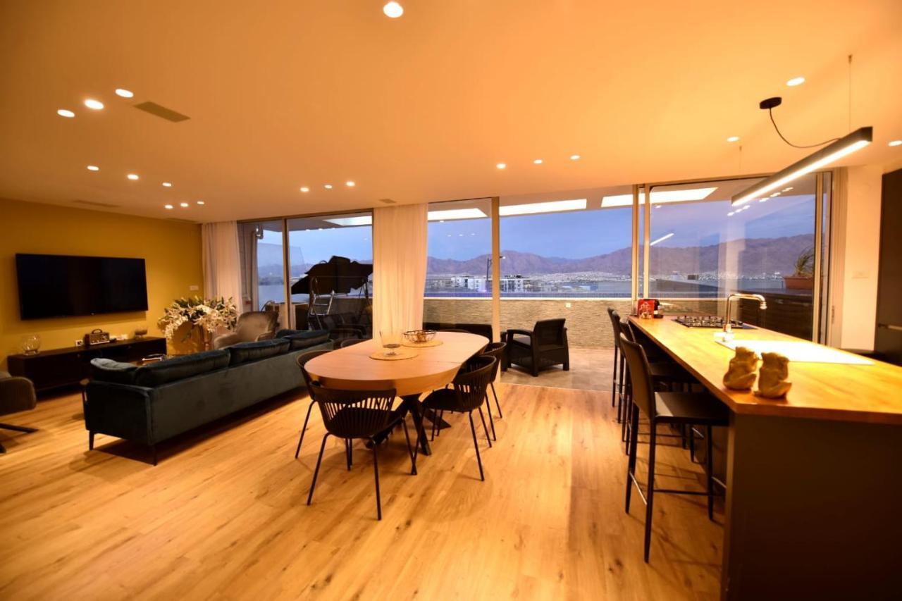 Private Pool Luxury Penthouses Sea View Eilat Exteriör bild