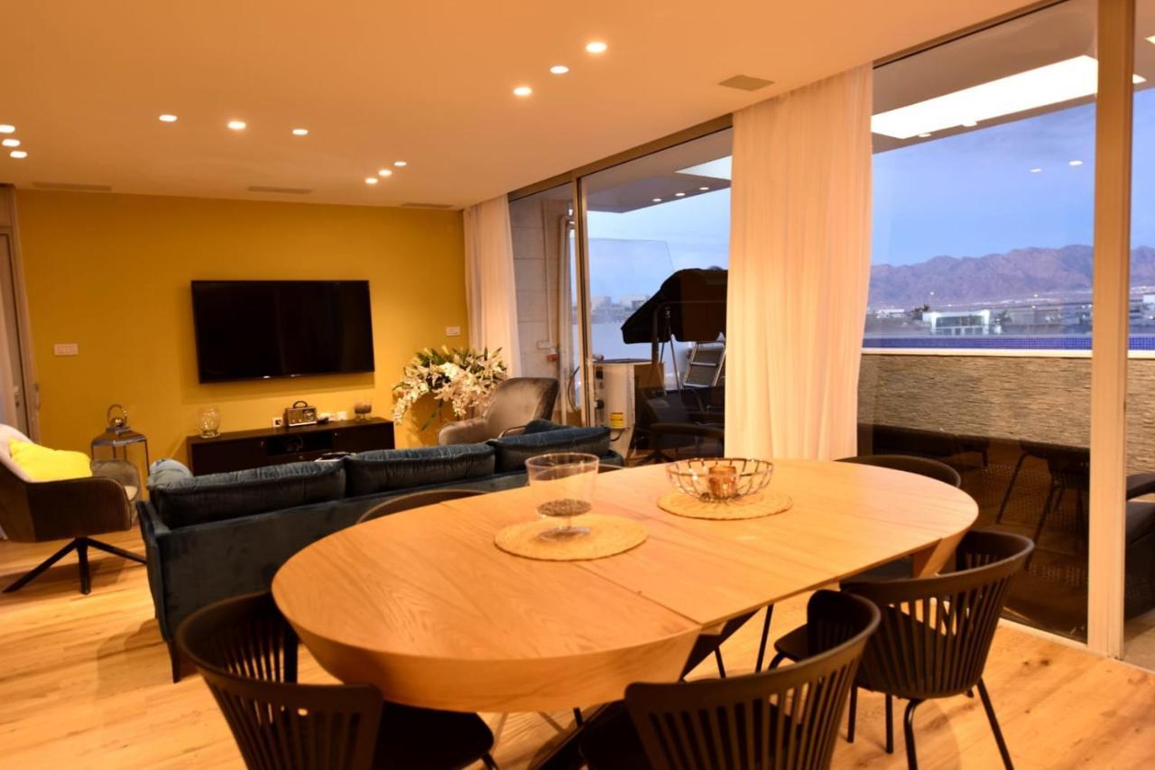 Private Pool Luxury Penthouses Sea View Eilat Exteriör bild