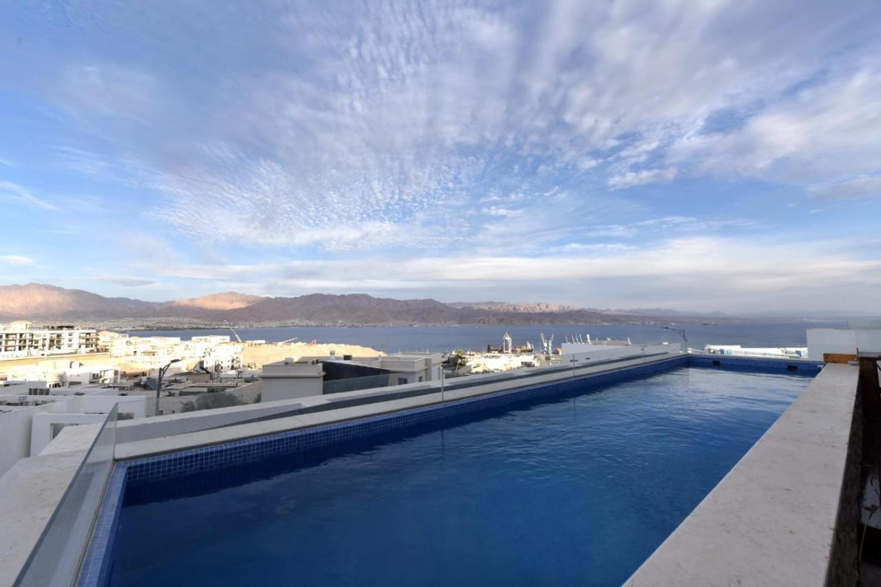 Private Pool Luxury Penthouses Sea View Eilat Exteriör bild