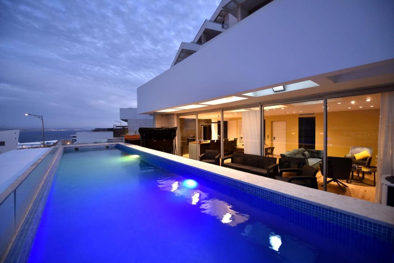 Private Pool Luxury Penthouses Sea View Eilat Exteriör bild