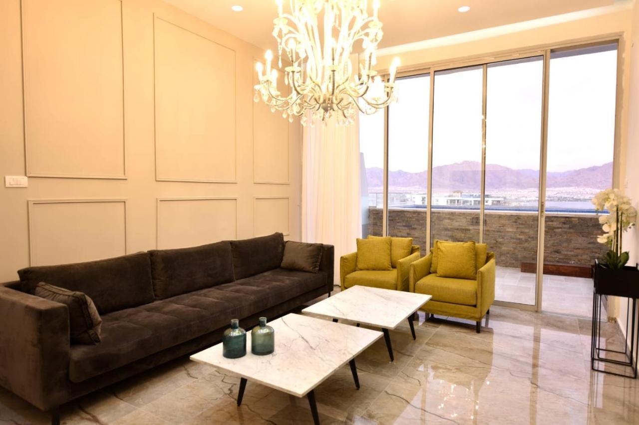 Private Pool Luxury Penthouses Sea View Eilat Exteriör bild